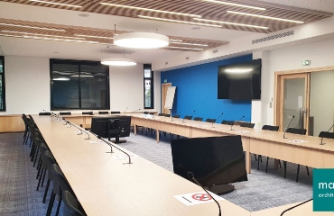 Aménagement de salles de réunion au Conseil Départemental des Vosges